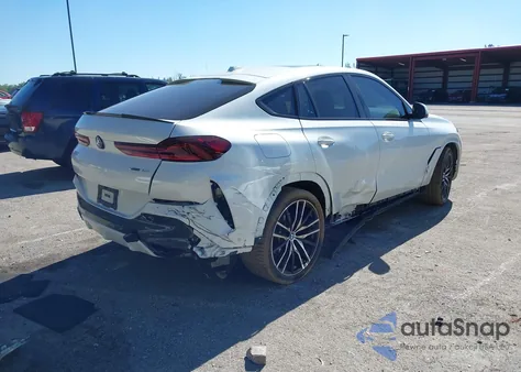 2024 BMW X6 xDrive40I из США, поврежденный, VIN 5UX33EX01R9U30683